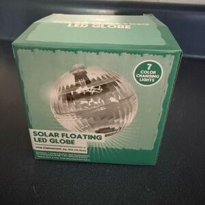 Solar Floating LED Globe Outdoor Pool Light Color Changing Pool Pond